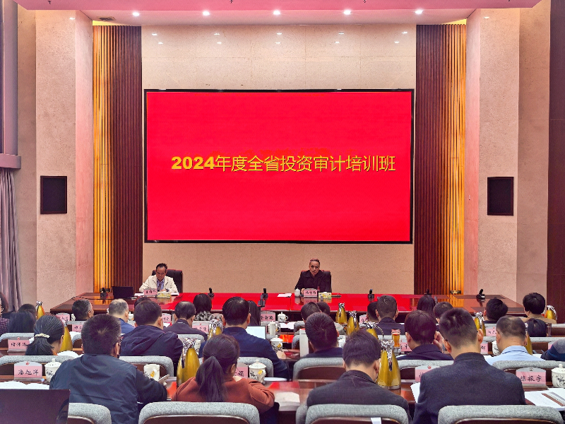 省审计厅举办全省投资审计培训班