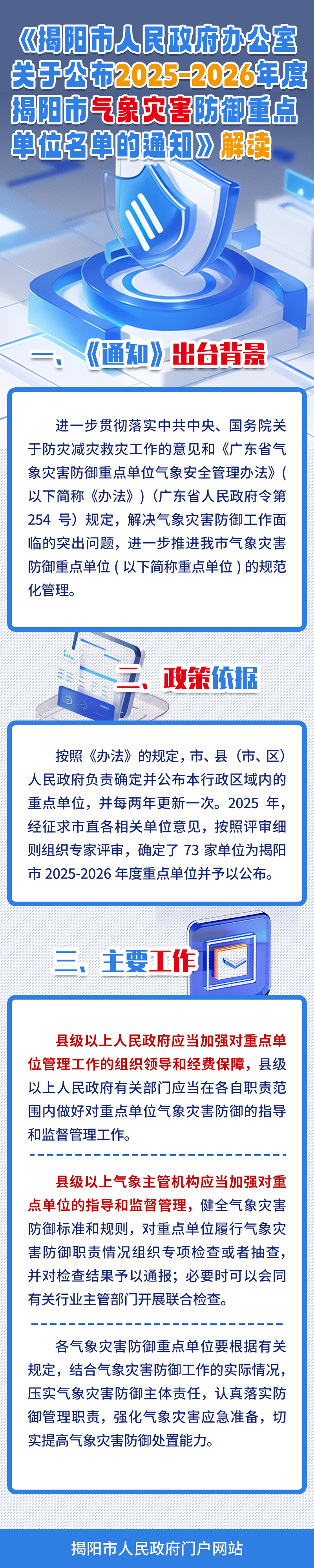 《揭阳市人民政府办公室关于公布2025-2026年度揭阳市气象灾害防御重点单位名单的通知》解读.png