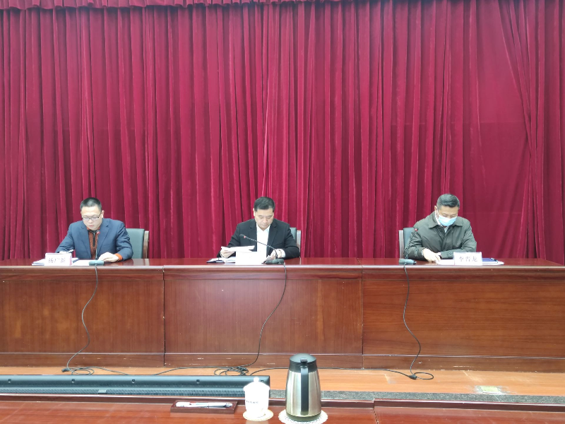 立即召开会议,市委常委,常务副市长庄湃澍,副市长李晋龙分别作了讲话